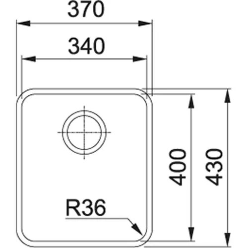 купить Мойка кухонная Franke 122.0204.647 ANX 110-34 в Кишинёве 