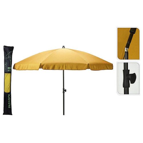 купить Зонт садовый ProGarden 53916 D200см с гибкой ножкой, 8 спиц, охра в Кишинёве 