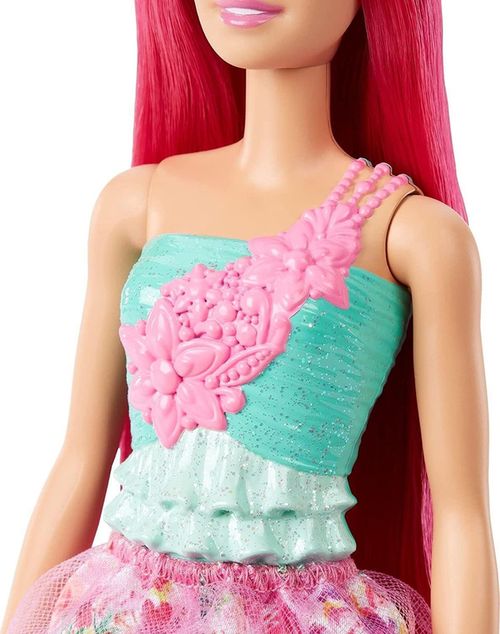 купить Кукла Barbie HGR15 Dreamtopia Prințesa cu părul roz в Кишинёве 