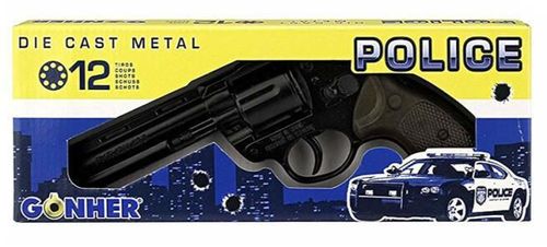 купить Игрушечное оружие Gonher 123/6 Pistol politie 123/6 (12 gloante), 44070 в Кишинёве 