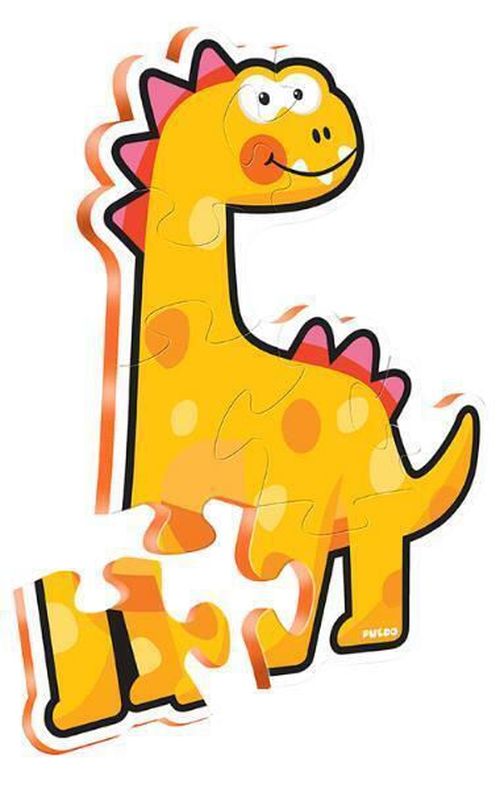 купить Головоломка miscellaneous B2211 Puzzle mare Puedo „Dino” 10el (în as.) в Кишинёве 