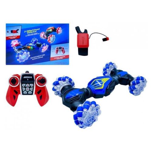 cumpără Jucărie cu telecomandă New World 2057 Masina STUNT Rock Crawler cu T/C, albastra, 2408D în Chișinău 
