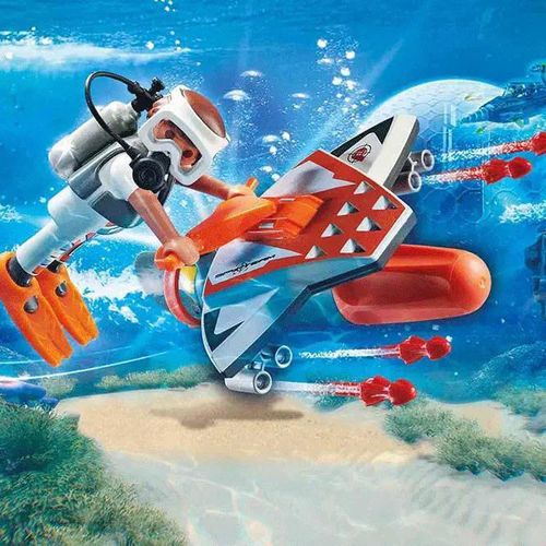 купить Конструктор Playmobil PM70004 Spy Team Underwater Wing в Кишинёве 