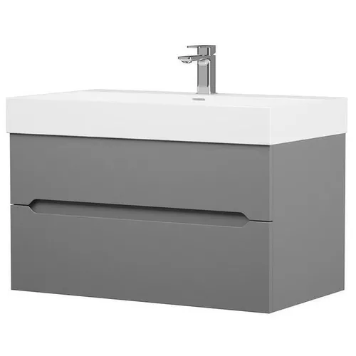 купить Шкаф под умывальник Orka Malta 100 Matt Grey в Кишинёве 