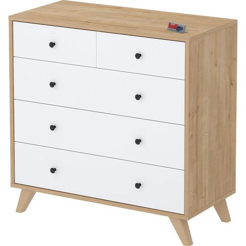 купить Комод Bofigo 27-03-41 Sapphire Oak/White в Кишинёве 