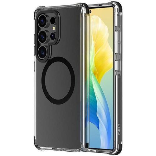 купить Чехол для смартфона UNIQ Samsung S25 Ultra Combat Carbon Magclick, Black в Кишинёве 