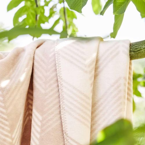 cumpără Textile de casă Ibena 2355/500 Jacquard Decke Cubert Pink/ivory în Chișinău 