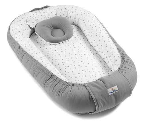 cumpără Cocon pentru bebelusi PernaMea Babynest Stele Gri (PM.100927/6) în Chișinău 