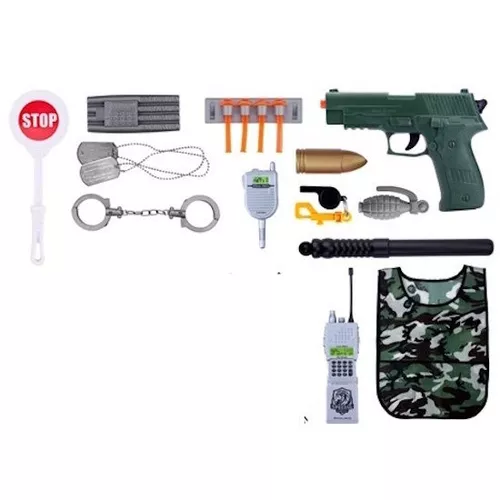 купить Игрушечное оружие Richi (17576) набор для полиции в Кишинёве 