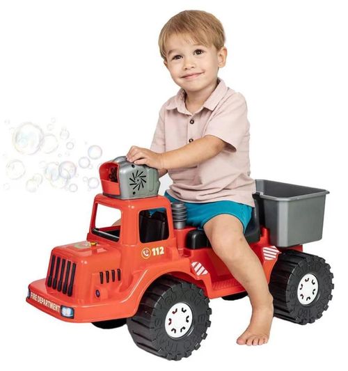 cumpără Tolocar Baby Mix 50318 Bayo Пожарная машина с мыльными пузырями 70см în Chișinău 