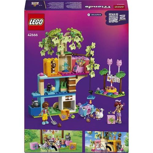 купить Конструктор Lego 42666 Friends Petrecerea de ziua pisicii si casa in copac в Кишинёве 