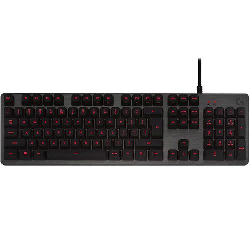 купить Клавиатура Logitech G413 Carbon Backlit Mechanical Gaming Keyboard, Backlighting RED LED, USB, gamer, 920-008309 (tastatura/клавиатура) в Кишинёве 