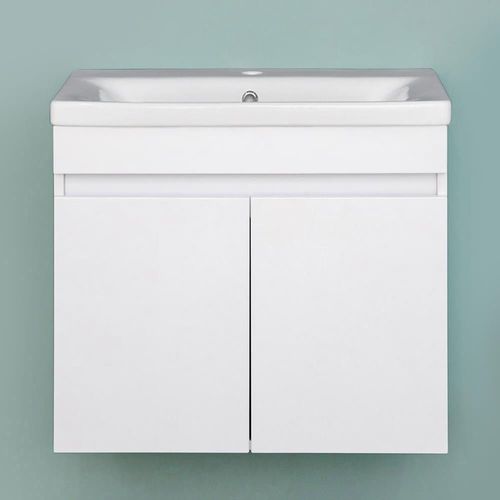 купить Шкаф под умывальник Bayro подвесной Trend Duo Soft 650 белый мат в Кишинёве 