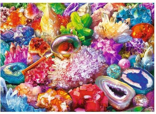 купить Пазл Trefl 37499 Puzzle 2x500. Cosmos si cristale в Кишинёве 