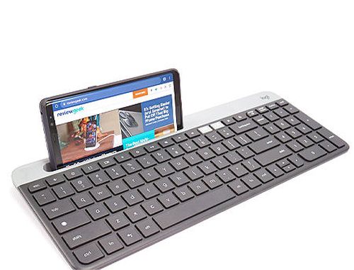 cumpără Logitech K580 Slim Multi-Device Wireless Keyboard Graphite, Bluetooth, Logitech Unifying, 920-009275 (tastatura fara fir/беспроводная клавиатура) în Chișinău 