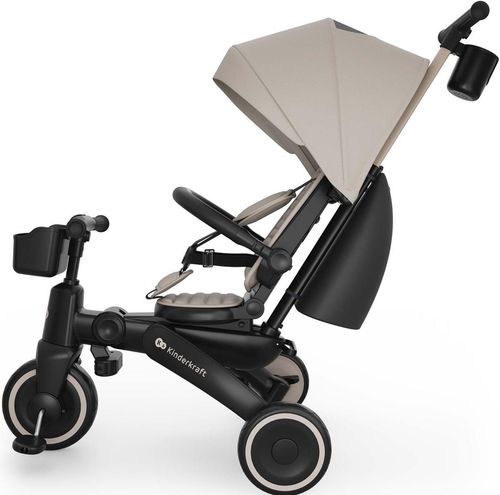 cumpără Bicicletă-cărucior KinderKraft KRJAZZ03BEG0000 Jazz 3 Beige în Chișinău 