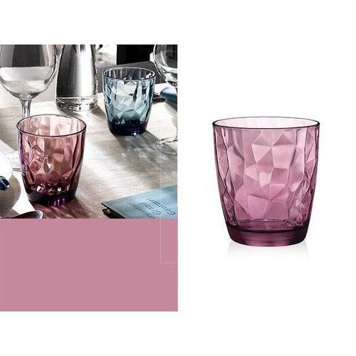 купить Посуда для напитков Bormioli Rocco 41284 Diamond 300ml, фиолетовый в Кишинёве 