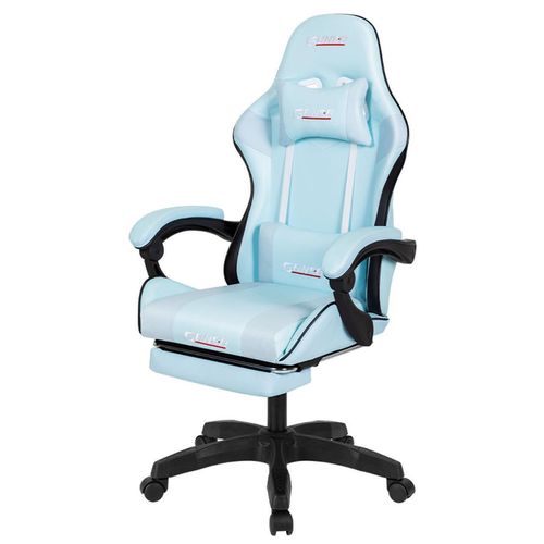 cumpără Fotoliu de birou Deli 4949, Gamer, синее (DLE4949-BL) în Chișinău 