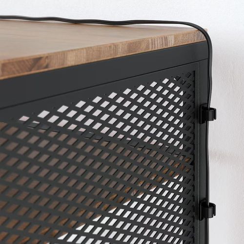 cumpără Masă de birou Ikea Fjallbo laptop 100x36 (Negru) în Chișinău 