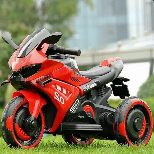 cumpără Mașină electrică pentru copii Richi (96789) Motocicleta rosie pe acumulator pentru copii (W8) în Chișinău 