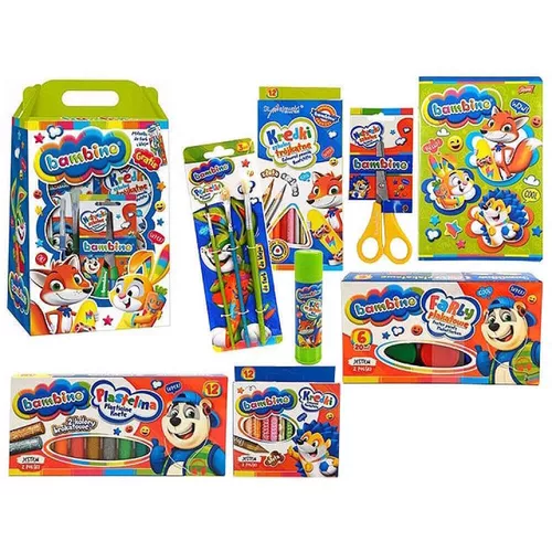 купить Набор для творчества Promstore 53132 Подарочный набор для творчества Bambino, 38 шт. в Кишинёве 