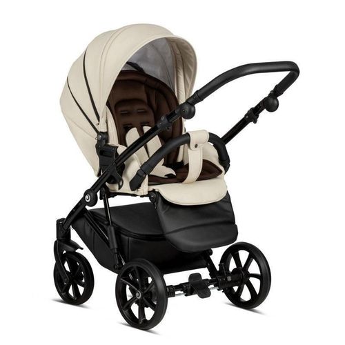 купить Детская коляска Tutis 2in1 VIVA4 Leather 2/1 Vanilla 086 (1202086) в Кишинёве 