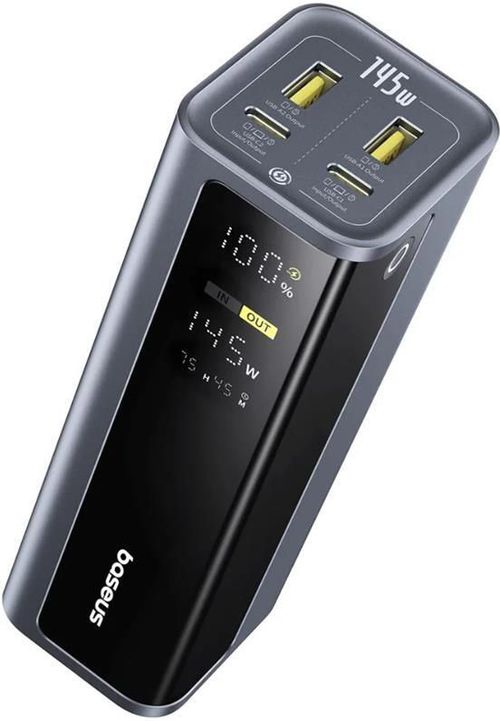 купить Аккумулятор внешний USB (Powerbank) Baseus P10082109813-00, EnerGeek GP12, Space Grey в Кишинёве 