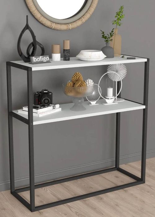 купить Офисный стеллаж Nex Home Комод, 90x34x89,5 см, Белый (14-01-01) в Кишинёве 