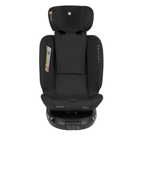 Поворотное автокресло с isofix KikkaBoo i-Rove Black (0 - 36 кг) 