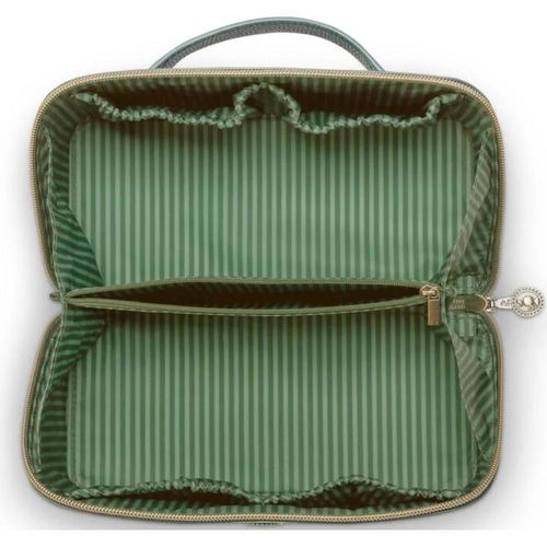 cumpără Geantă de toaletă/de cosmetice Pip Studio 51.274.289 Cyrille Cosmetic Bag Medium Green 23.5x10.5x11cm Green în Chișinău 