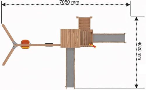 купить Детская площадка PlayPark 1441 SOL-02-6 в Кишинёве 