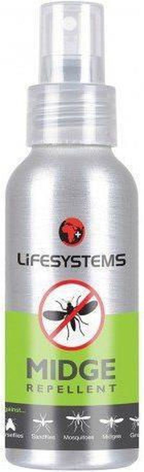 купить Аксессуар для кемпинга Lifesystems Midge 100 ml, spray impotriva insectelor в Кишинёве 