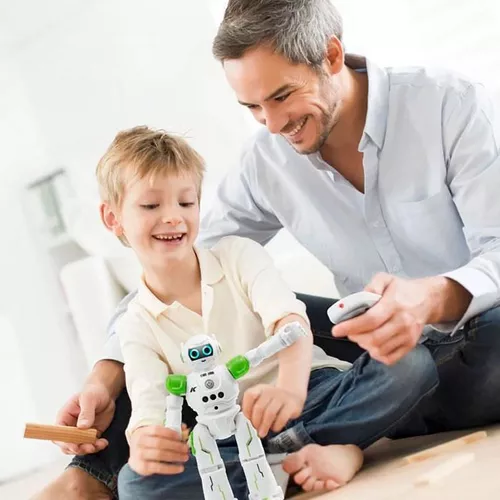 купить Радиоуправляемая игрушка JJRC RC Smart Robot with Touch Response R11, Green в Кишинёве 