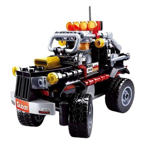 cumpără Set de construcție Sluban B0663D Set de construcție SUV negru, 158elem. în Chișinău 