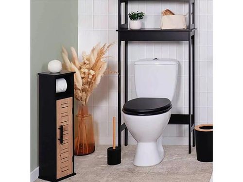 cumpără Suport pentru hârtie Tendance 55790 18X18X75cm, MDF/bambus, maro în Chișinău 