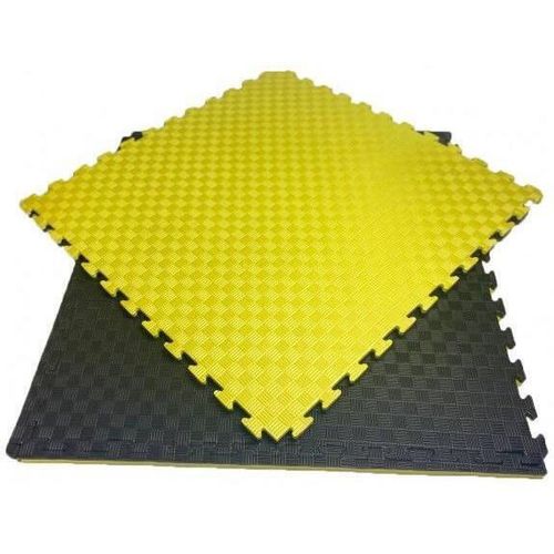 купить Спортивный мат inSPORTline 5473 Tatami mat Eva TTM, 100x100x4cm, 80kg/m3 (galben-negru) в Кишинёве 