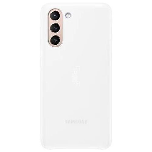 купить Чехол для смартфона Samsung EF-KG991 Smart LED Cover White в Кишинёве 