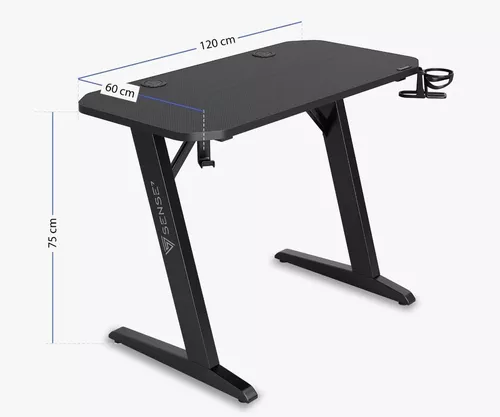 cumpără Masă pentru calculator Sense7 Nomad Basic 120x60cm în Chișinău 