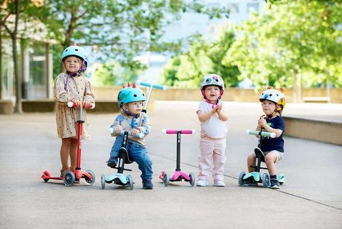 cumpără Trotinetă Micro MMD356 Mini2Grow Deluxe Magic LED Red în Chișinău 