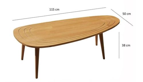 купить Журнальный столик Trendy Sweet, Тик в Кишинёве 