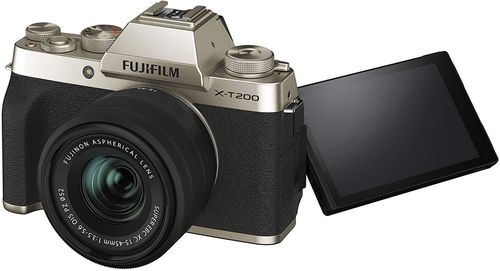 cumpără Aparat foto mirrorless FujiFilm X-T200 Gold XC15-45mm Kit în Chișinău 