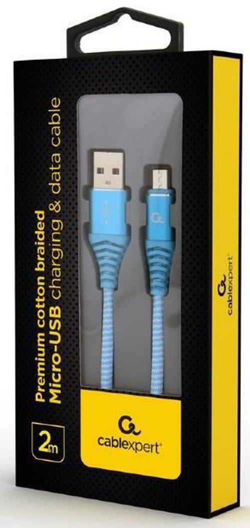 купить Кабель для моб. устройства Cablexpert CC-USB2B-AMmBM-2M-VW в Кишинёве 