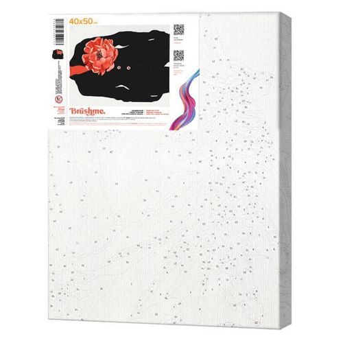 cumpără Tablou pe numere BrushMe BS54061 Pictura pe numere 40x50cm Eco Accesoriu floarea în Chișinău 