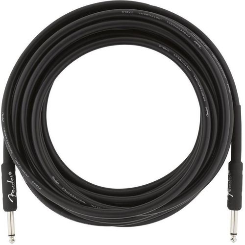 купить Кабель для музыкального инструмента Fender Prof. Cable 7,5m Black в Кишинёве 