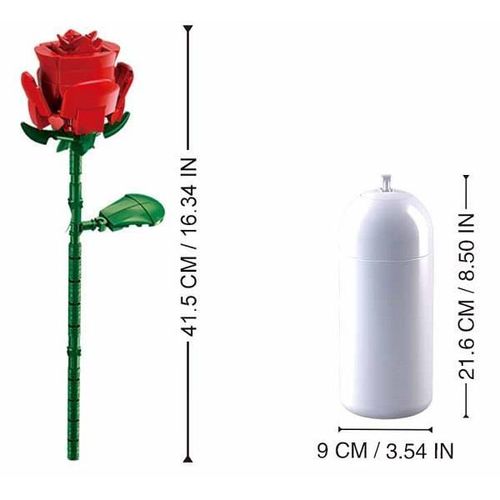 купить Конструктор Sluban B1101-04 - Trandafir rosu в Кишинёве 