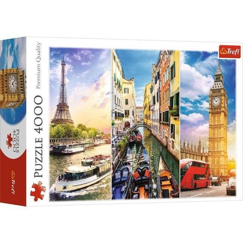 cumpără Puzzle Trefl 45009 Puzzle - 4000 - Trip around Europe în Chișinău 