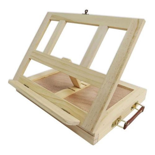 купить Набор для творчества Mont Marte MEA0023 Sevalet de masa pliabil cu sertar, pin, 26x33.7x6.4cm, (40cm) в Кишинёве 