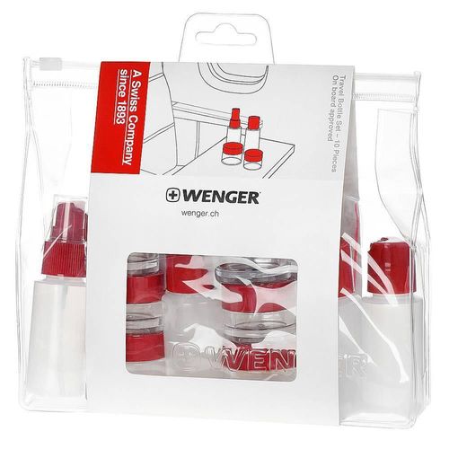 купить Сумка дорожная Wenger 604548 Bottle Set 10 psc, transparent в Кишинёве 