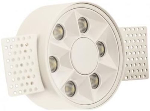 купить Освещение для помещений LED Market Recessed Downlight Wheel 7W, 4000K, LM-XT006, Ø138*78mm*h50mm, White+White в Кишинёве 