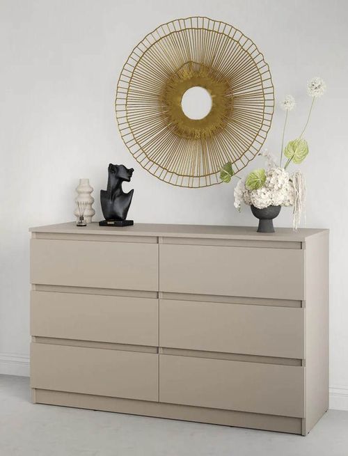 cumpără Comodă MebelStar NEO 6S 120x43x75.5 Cashmere (MBS-1085) în Chișinău 